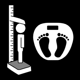 measuring and weighing / weighing and measuring